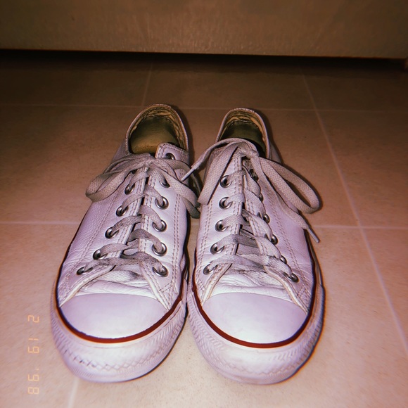 cute white converse